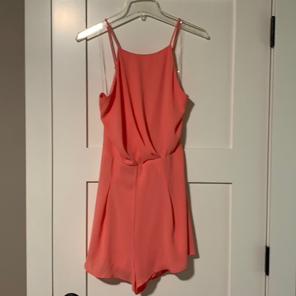 High Neck Romper